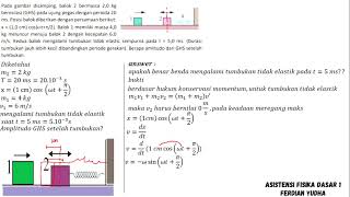 Pembahasan Soal no 1 Quiz Persiapan UAS (GHS) Asistensi Fisika Dasar 1 Universitas Indonesia