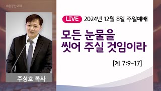 모든 눈물을 씻어 주실 것임이라 (계7:9-17) 2024년 12월 8일 주일예배 주성호 담임목사