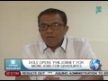 newslife dole opens phil. jobnet for more jobs for graduates mar. 26 2015