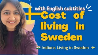 Cost of living in sweden 🇸🇪 | How much money you can Save ? | 🇮🇳Indians living in Sweden 🇸🇪