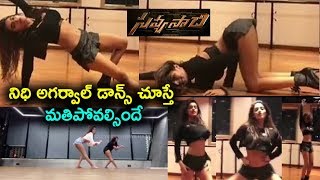 Savyasachi Heroine Nidhhi Agerwal Super Dance | Naga Chaitnaya | Tollywood News Raja
