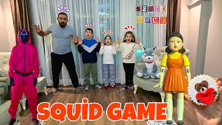 POYRAZ ELİF SQUİD GAME EKİBİ KURABİYE GETİRDİ EYVAH!!!