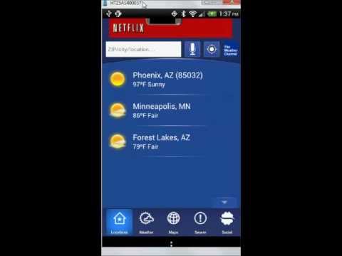 Tutorial y revisión de la aplicación para Android Weather Channel