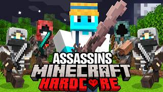 100 Players Simulate an Assassins Tournament in Minecraft!