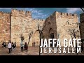 Walking to JAFFA GATE JERUSALEM- JAFFA GATE Israel | Ep1