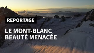 Vu du ciel: le Mont-Blanc, victime du réchauffement | AFP News