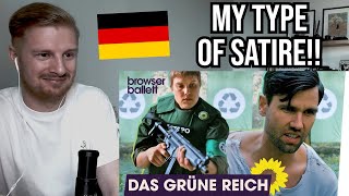 Reaction To Browser Ballett - Das Grüne Reich (German Satire)