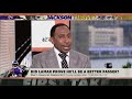 Stephen A. is pumping the brakes on the Lamar Jackson hype  First Take