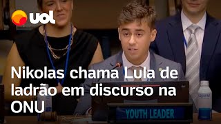 Nikolas Ferreira chama Lula de 'ladrão' em evento na ONU e critica Greta e Leonardo DiCaprio