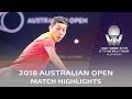 Xu Xin vs Liu Dingshuo | 2018 Australian Open Highlights (Final)