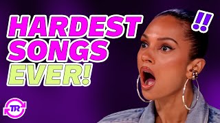 Incredible Singers That PICK The HARDEST Songs And Blow Judges Away!