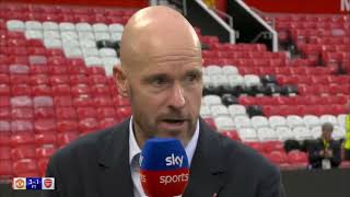 Erik ten Hag says \