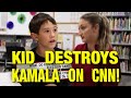 Kid DESTROYS  Kamala Harris With One Sentence On CNN! ​​(Live from Two Roads Theatre)