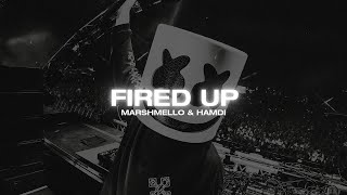 Marshmello x Hamdi - Fired Up (Official Visualizer)