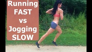 Running Fast vs Jogging Slow: How Running Faster May Be Safer