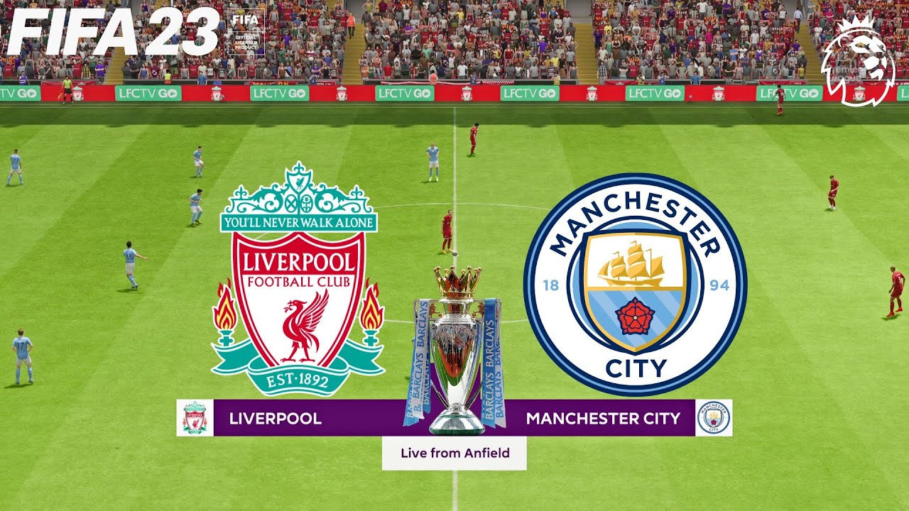 FIFA 23 | Liverpool Vs Manchester City - English Premier League Match ...