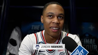 UConn's Jordan Hawkins -- Final Four Postgame Interview