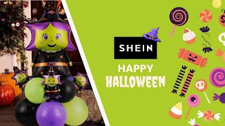 ASSEMBLING SHEIN HALLOWEEN WITCH BALLOON SET WITHOUT INSTRUCTIONS