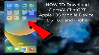 How To Download OpenAI ChatGPT App Shortcut For Apple iOS iPhone and iPad Mobile Devices