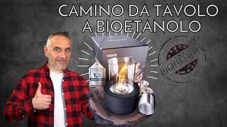 Camino a Bioetanolo da tavolo 🔥