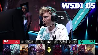 100 vs IMT | Week 5 Day 1 S13 LCS Summer 2023 | 100 Thieves vs Immortals W5D1 Full Game