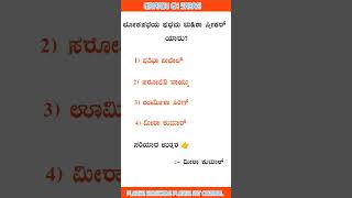 ಲೋಕಸಭೆಯ ಮೊದಲ ಮಹಿಳಾ ಸ್ಪೀಕರ್ | First woman Speaker of Lok Sabha #generalknowledge  #gkquiz #motivation