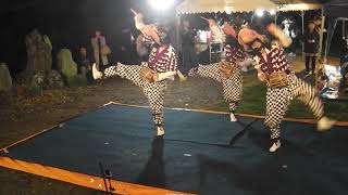 平北神谷 白山神社 獅子舞（弓） 2018/09/29