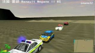 mm2 遊車河 (498) 法國 雷諾 Renault Megane II RS Team Spirit in Desert City