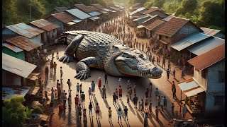 This Giant Crocodile Kept Whole Village in Fear