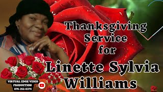 Linette Sylvia Williams Thanksgiving Celebration