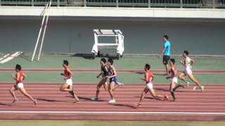 2016年 東海学生陸上 秋季大会 男子800m 決勝