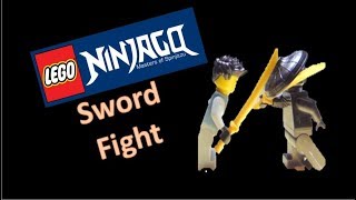 Lego Animation: Ninjago Sword Fight - Stop Motion Test 02