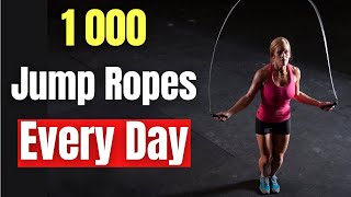 What Happens To Your Body When You Do 1 000 Jump Ropes a Day