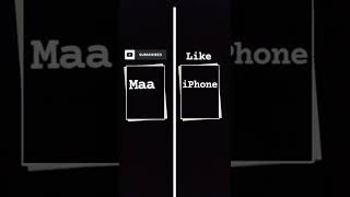 Select your choice Maa vs iPhone ♥️♥️🔥#shorts #challange #viral