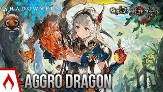 [Shadowverse] I'm ALIVE! - Unlimited Aggro Dragoncraft Deck Gameplay