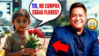 Leonardo COMPRA ROSAS DE UMA CRIANÇA NO SINAL, O QUE ELE FAZ EM SEGUIDA VAI TOCAR SEU CORAÇÃO…