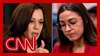 Ocasio-Cortez calls out Kamala Harris after speech on immigration