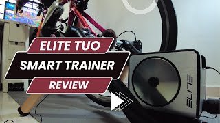 Elite Tuo Review | Stylish Wheel On Smart Trainer