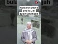 ganjaran puasa di bulan haji || Abah Uci cilongok