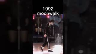 マイケル・ジャクソン　ムーンウォーク　1992　MICHAEL JACKSON moonwalk　#michaeljackson #moonwalk＃ michael jackson reaction