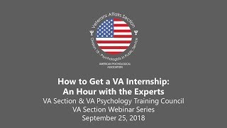 How to Get a VA Internship: An Hour with the Experts
