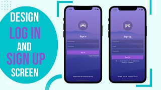 Log in and Sign Up Screen UI in Xcode - Xcode UIKit Tutorial