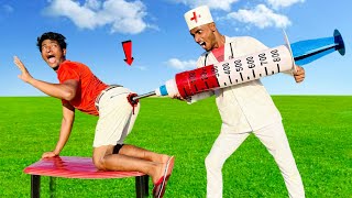 Must Watch New Comedy Video 2023 New Doctor Funny Injection Wala Comedy Video E-51 #funcomedyltd