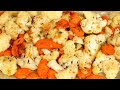 Easy & Delicious Roasted Cauliflower and Carrots Recipe | AnitaCooks.com