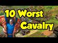 The 10 Worst Cavalry civs (AoE2)