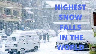 Top 10 Countries With The Highest Snow Fall