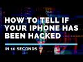 How to tell if your iphone has been hacked! #shorts