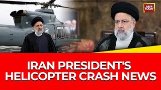 BREAKING NEWS: Chopper Carrying Iran's President Makes Rough Landing, Rescue Teams Yet To Arrive