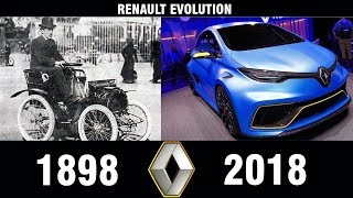 RENAULT - EVOLUTION (1898-2018) | The Evolution Of Renault