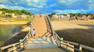 Walking from Iwakuni Castle Town, where Japanese samurai walked, to the view of Kintai Bridge